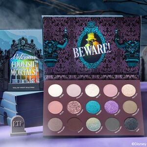 ColourPop Welcome Foolish Mortals Eyeshadow Palette Disney Haunted Mansion NEW!!